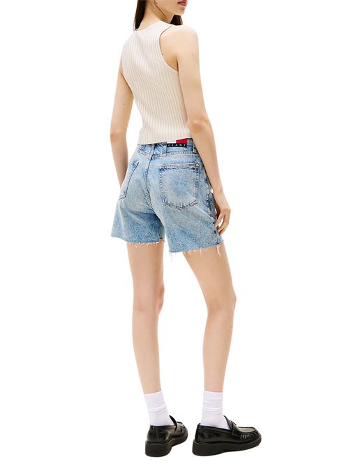 Canotta bianco sporco in viscosa Tommy Jeans | DW0DW20975YBL